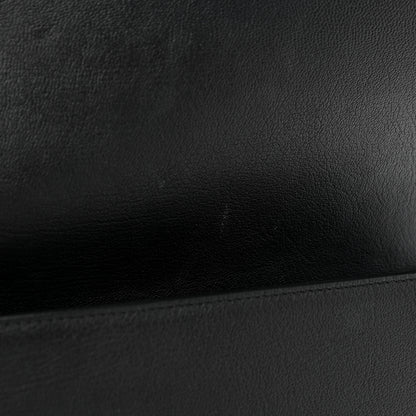 Saint Laurent Calfskin Monogram Large Belle De Jour Clutch Black 12 of 12