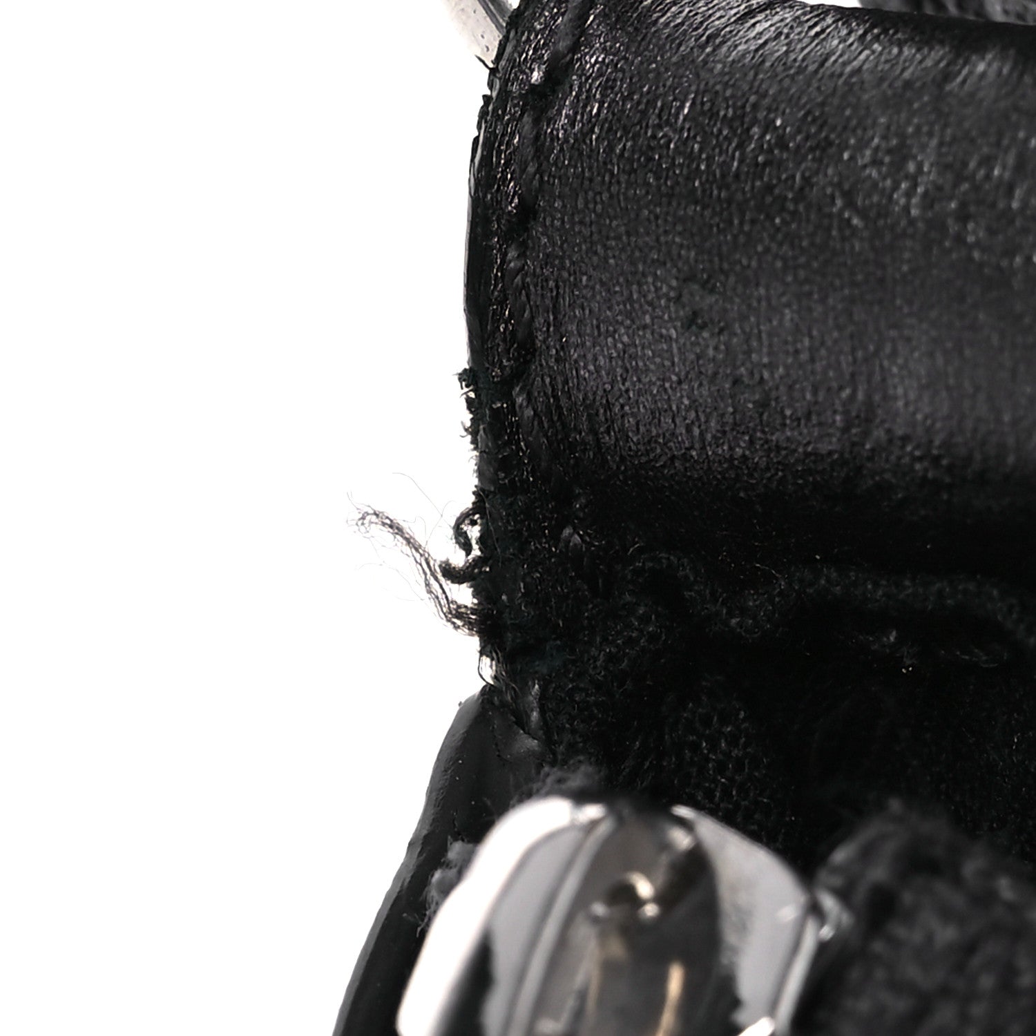 Balenciaga Metallic Calfskin Crocodile Embossed Crystal Small Le Cagole Shoulder Bag Gunmetal 13 of 14