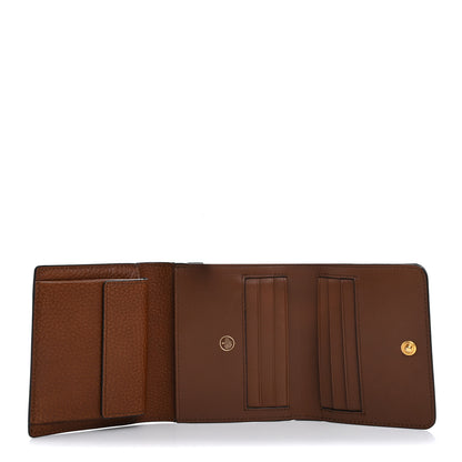 Mulberry Small Classic Grain Tri-fold Wallet Oak 5 of 12