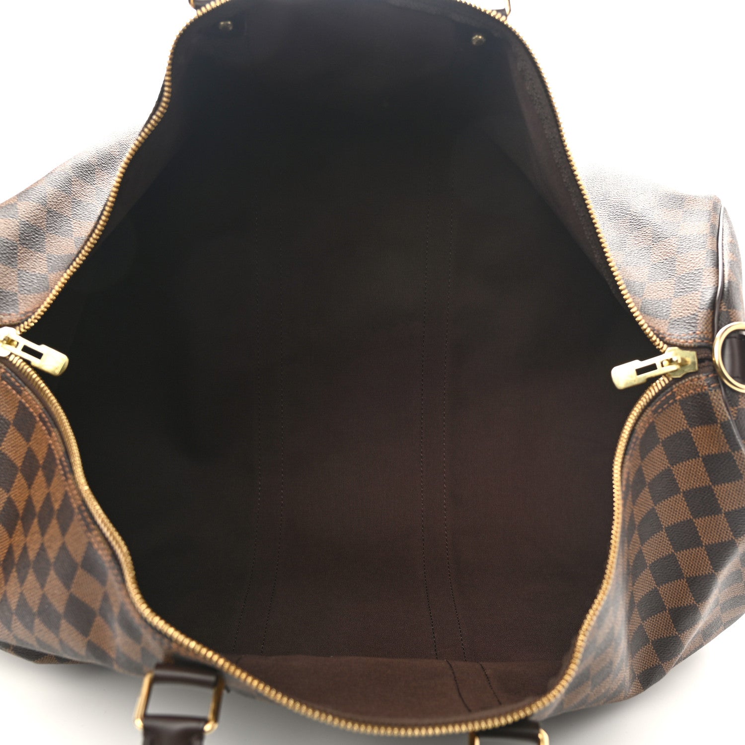 Louis Vuitton Damier Ebene Keepall Bandouliere 55 5 of 10