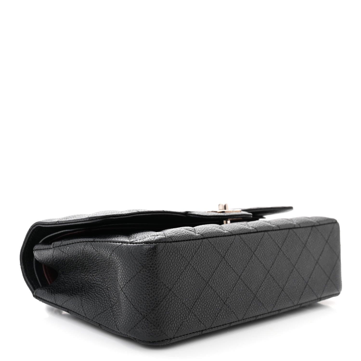Chanel Caviar Quilted Medium Double Flap Black 4 of 11