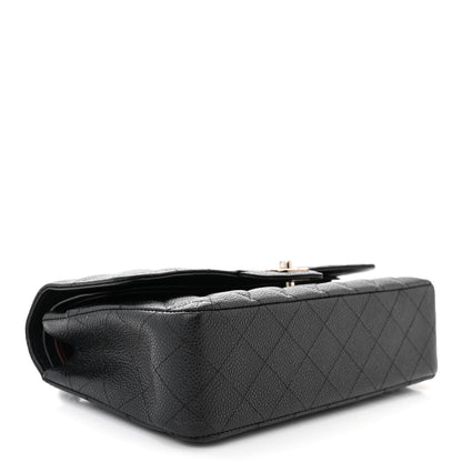 Chanel Caviar Quilted Medium Double Flap Black 4 of 11