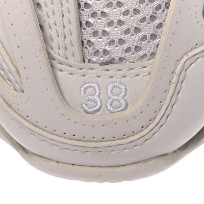 Balenciaga Rubber Mesh Fabric Monocolor Recycled Sole Womens Track Sneakers 38 White 10 of 12
