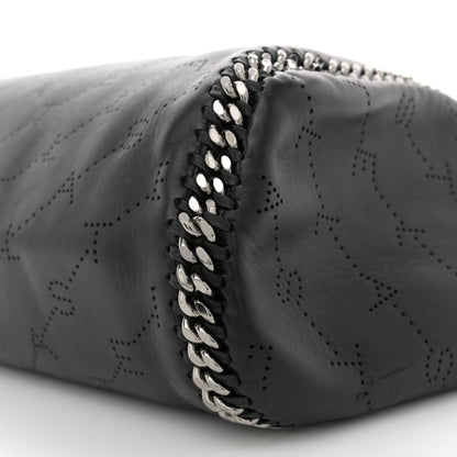 Stella McCartney Eco Alter Nappa Perforated Logo Falabella Reversible Tote Black 11 of 15