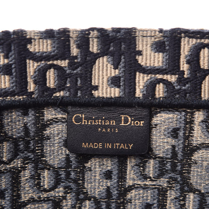 Christian Dior Oblique Book Tote Blue Multicolor 6 of 7