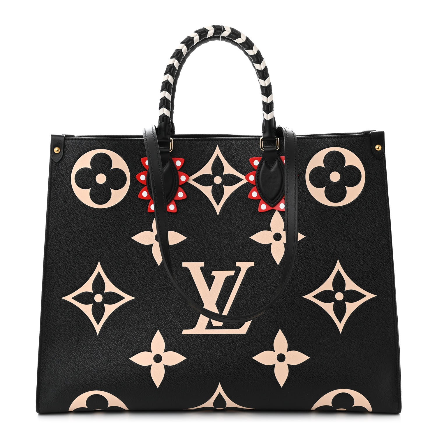 Louis Vuitton Empreinte Monogram Giant Crafty Onthego GM Black Creme 1 of 11
