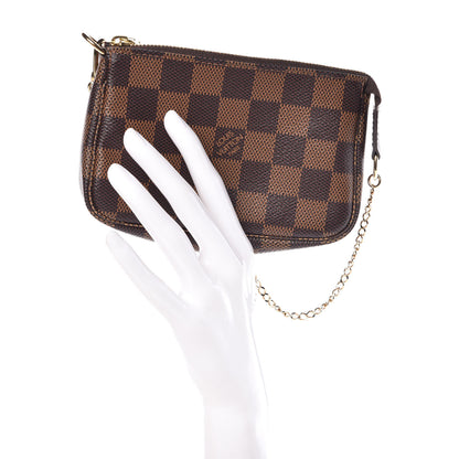 Louis Vuitton Damier Ebene Mini Pochette Accessories 2 of 8