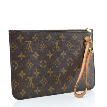 Louis Vuitton Monogram Neverfull MM GM Pochette 3 of 15