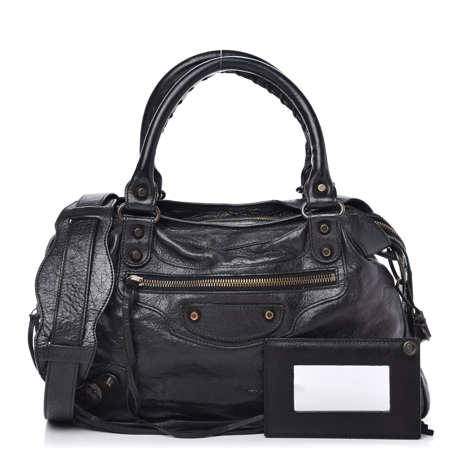 Balenciaga Agneau Classic Hardware Town Black 1 of 9