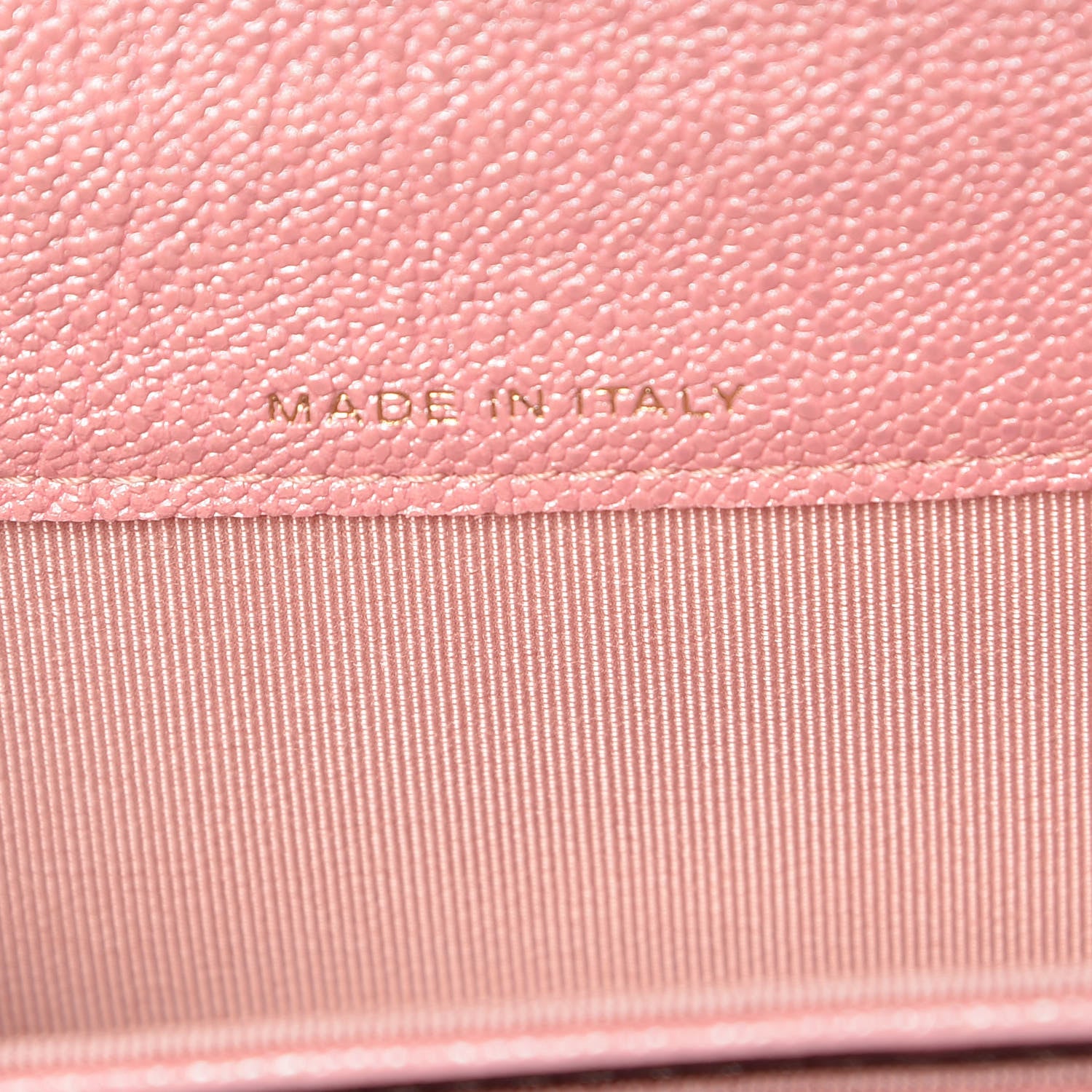 Chanel Iridescent Caviar Quilted Flap Card Holder Rose Pink 7 of 9