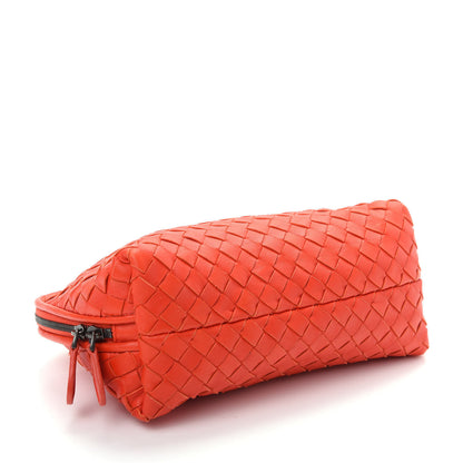 Bottega Veneta Nappa Intrecciato Cosmetic Pouch Vesuvio 4 of 9