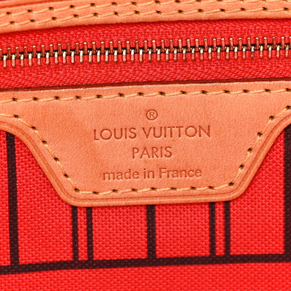 Louis Vuitton Monogram Jungle Dots Neo Neverfull MM Coquelicot Denim 6 of 11
