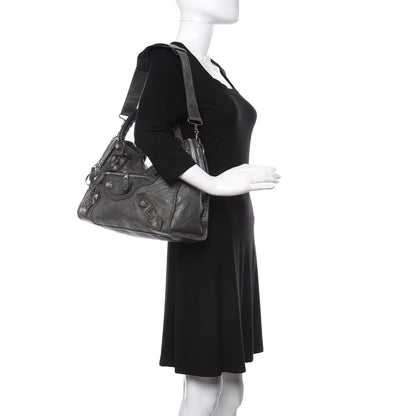 Balenciaga Agneau Giant 21 Silver Hardware City Anthracite 2 of 10