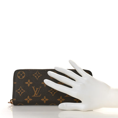 Louis Vuitton Monogram Clemence Wallet Rose Ballerine 2 of 8