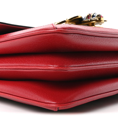 Gucci GG Supreme Monogram Medium Queen Margaret Shoulder Bag Red 9 of 10