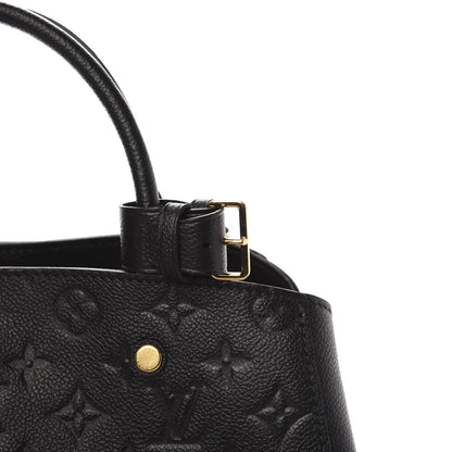Louis Vuitton Empreinte Montaigne MM Black 11 of 12