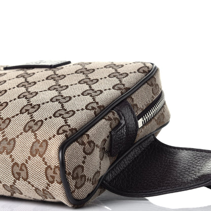 Gucci Monogram Belt Bag Dark Brown 7 of 7