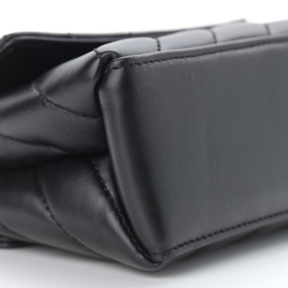 Off-White Calfskin Diagonal Quilted Jackhammer 17 Shoulder Bag Black 8 of 10