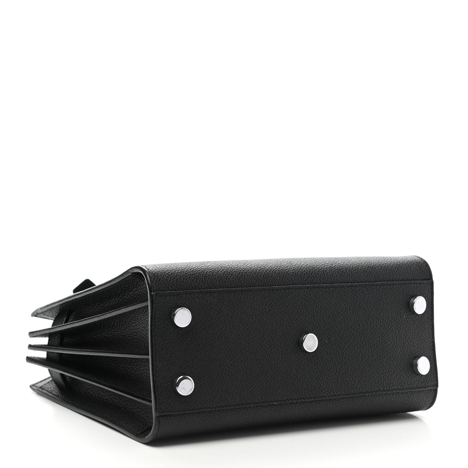 Saint Laurent Grained Calfskin Nano Sac De Jour Black 3 of 15