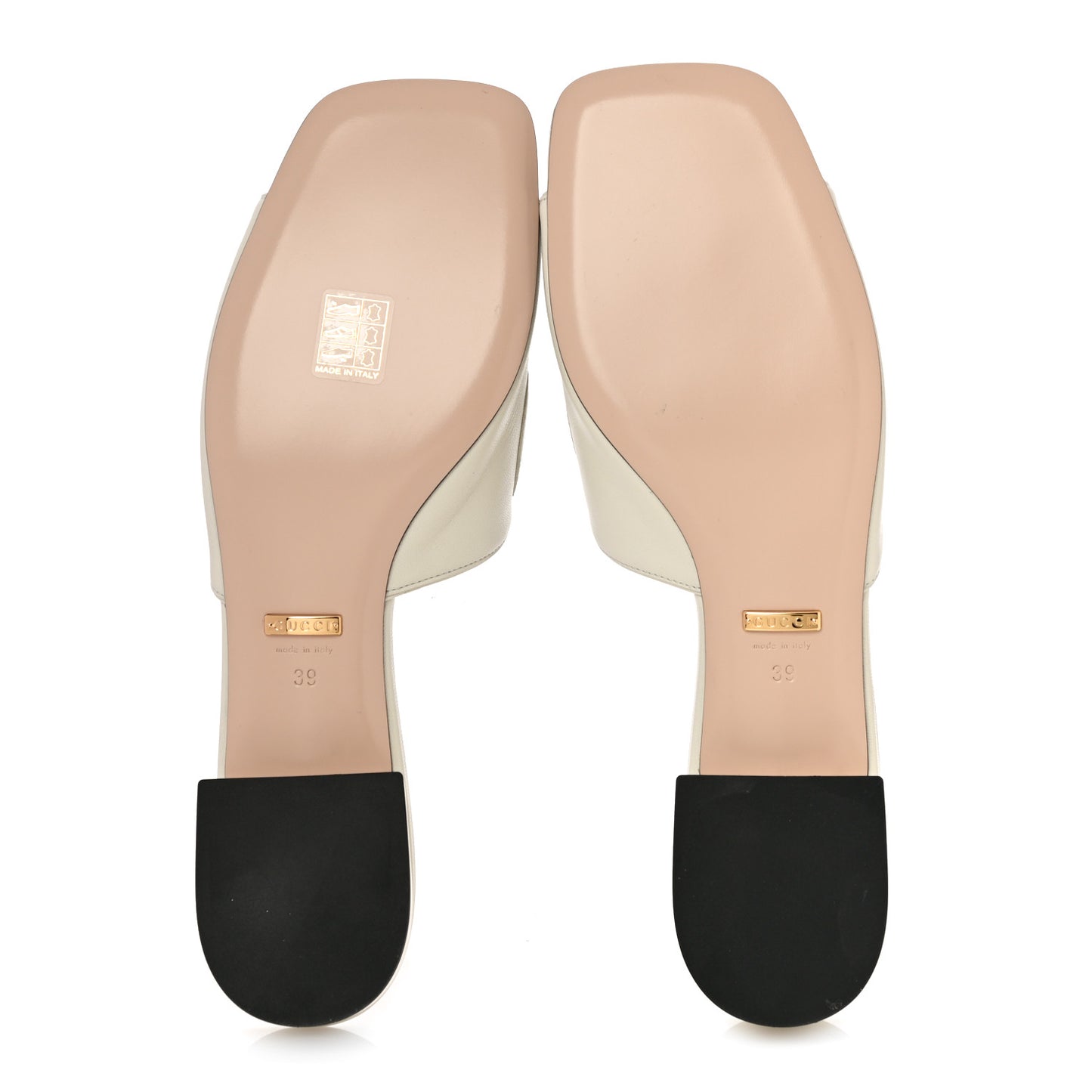 Malaga Kid Zumi Mid Heel Slide Sandals 39 Dusty White