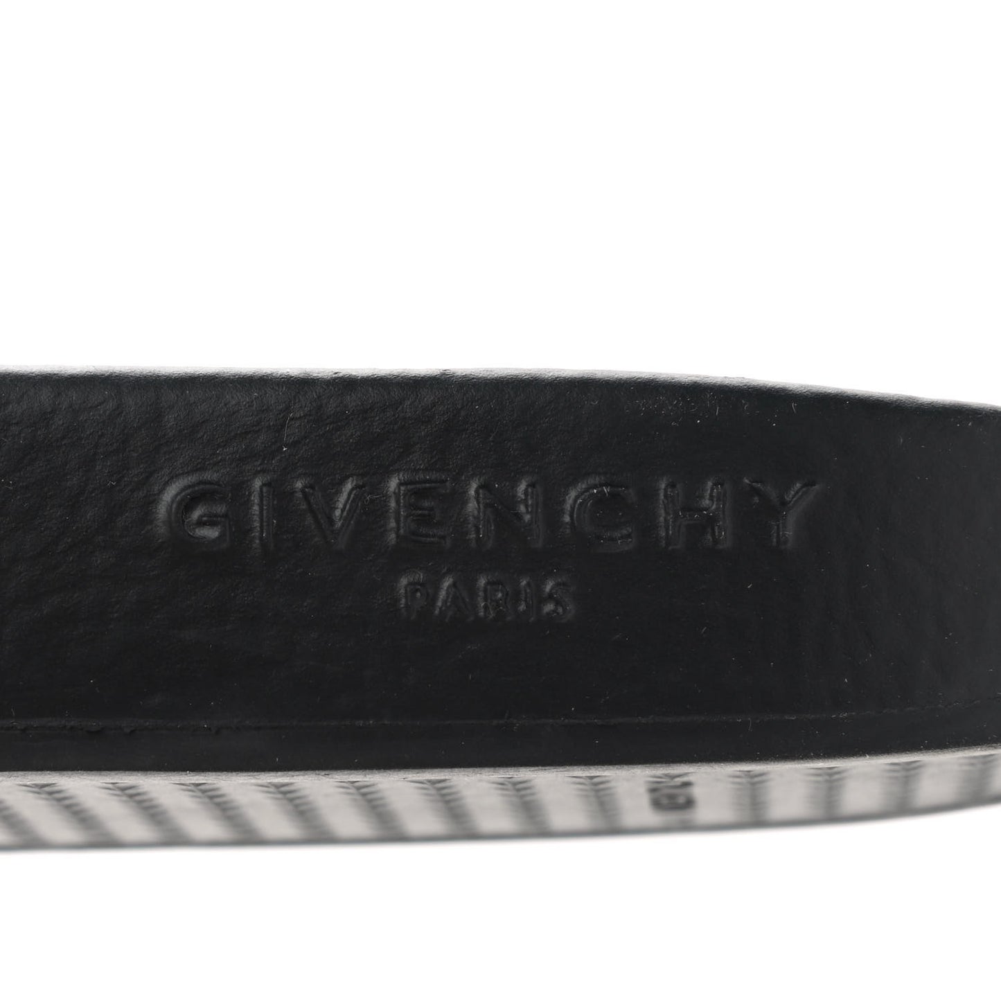 Rubber Logo Pool Slide Sandals 40 Black