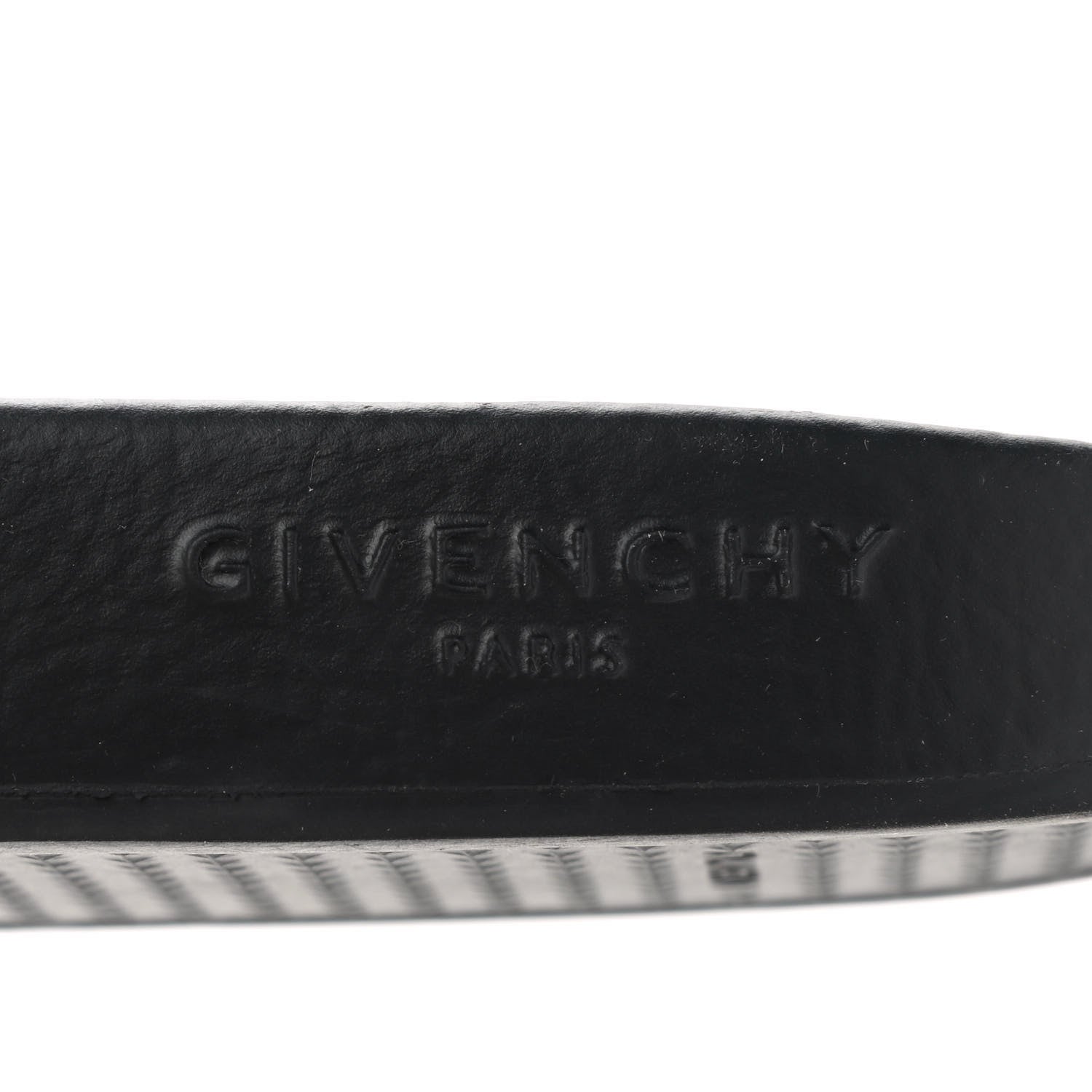 Givenchy Rubber Logo Pool Slide Sandals 40 Black 8 of 10