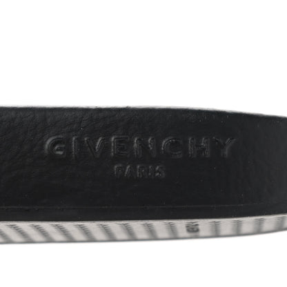 Givenchy Rubber Logo Pool Slide Sandals 40 Black 8 of 10