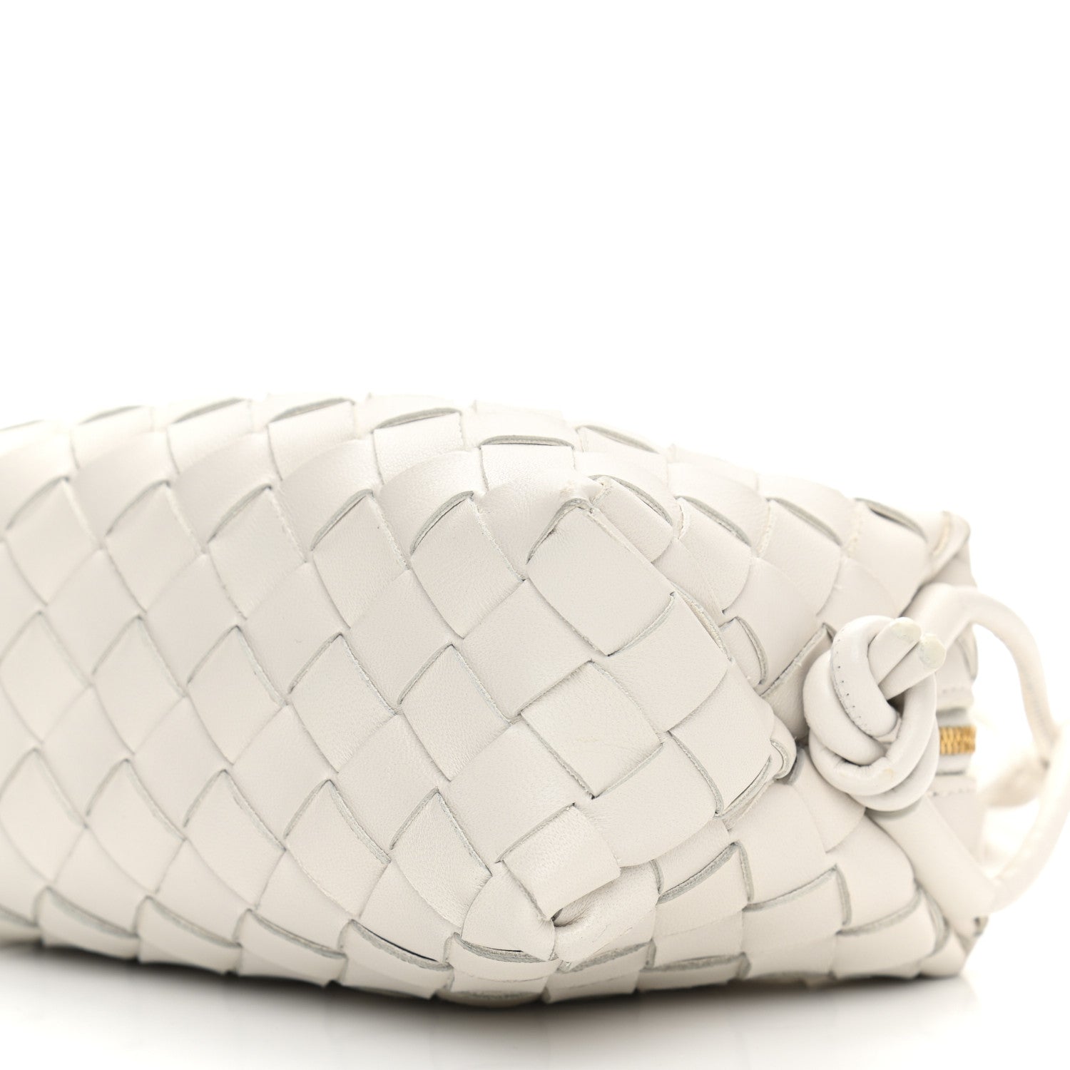 Bottega Veneta Nappa Intrecciato Mini Loop Camera Bag White 8 of 8