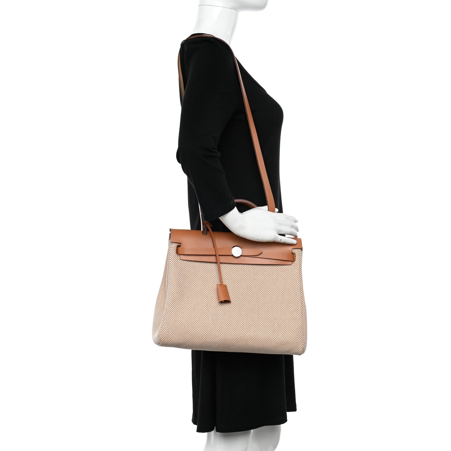 Vache Hunter Criss Viking Herbag Zip Retourne 31 PM Ecru Beige Naturel