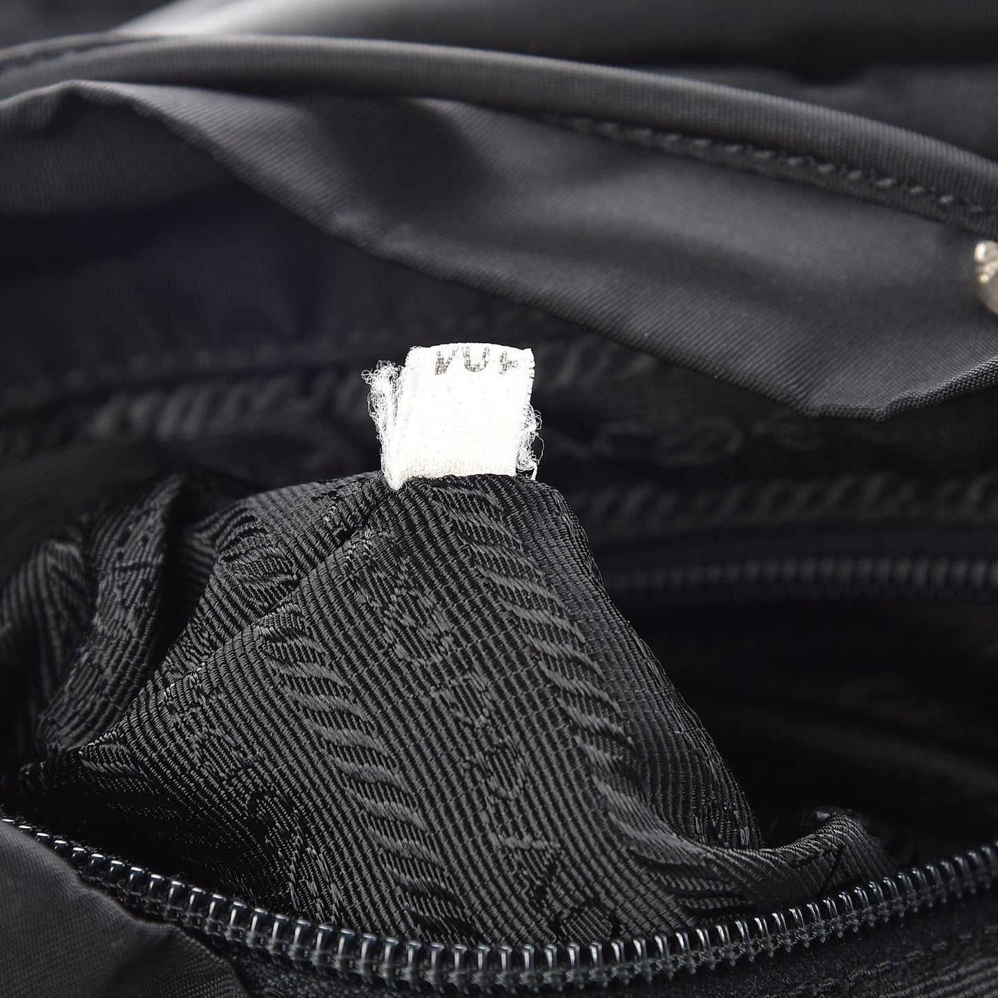 Nylon Vela Small Backpack Black