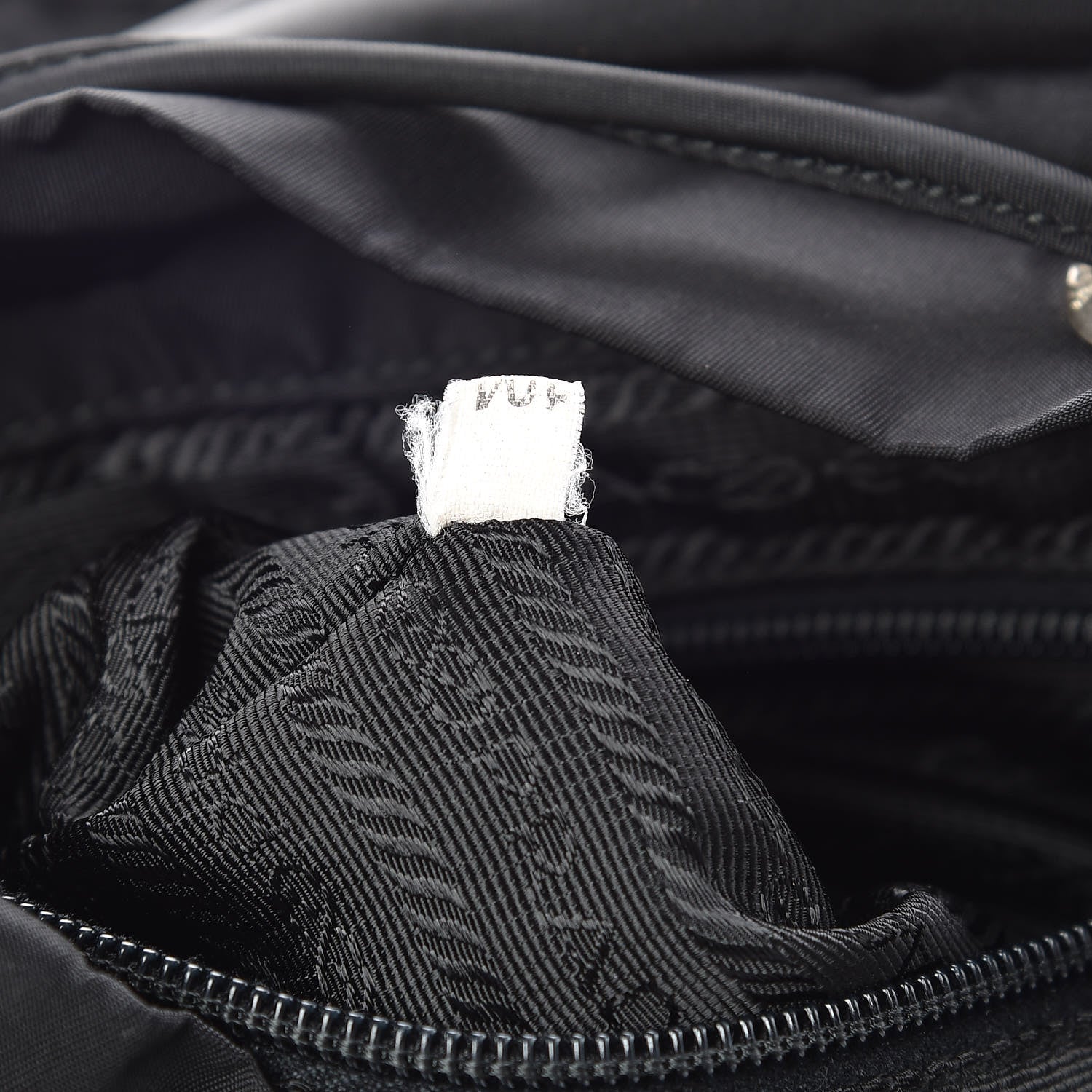 Prada Nylon Vela Small Backpack Black 9 of 9