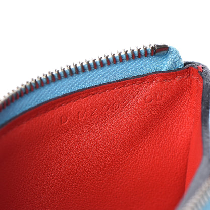 Hermes Evercolor Atout Pouch Bleu Du Nord Rouge De Coeur 7 of 8