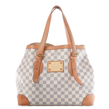 Louis Vuitton Damier Azur Hampstead MM 1 of 11