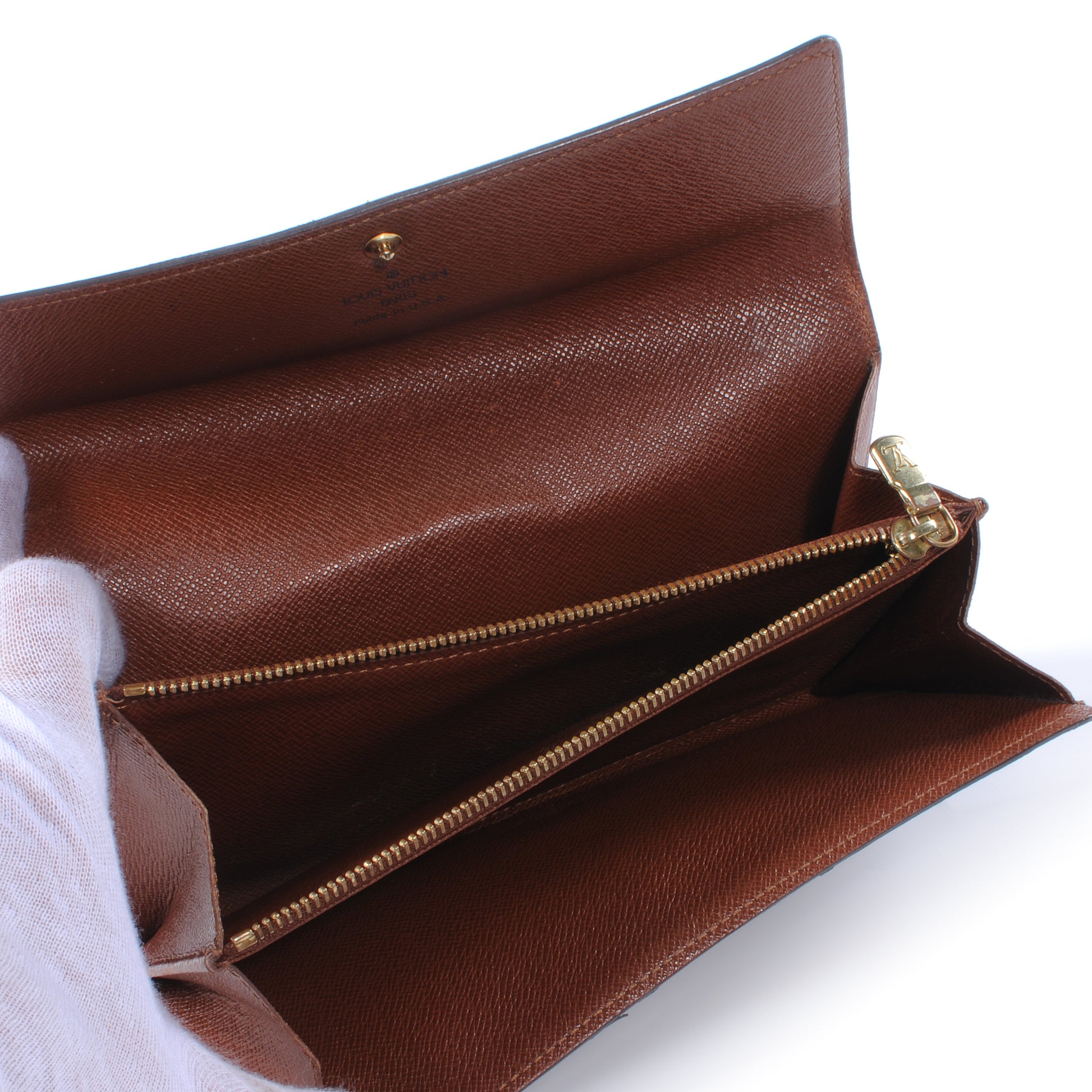 Louis Vuitton Monogram Sarah Wallet 4 of 6