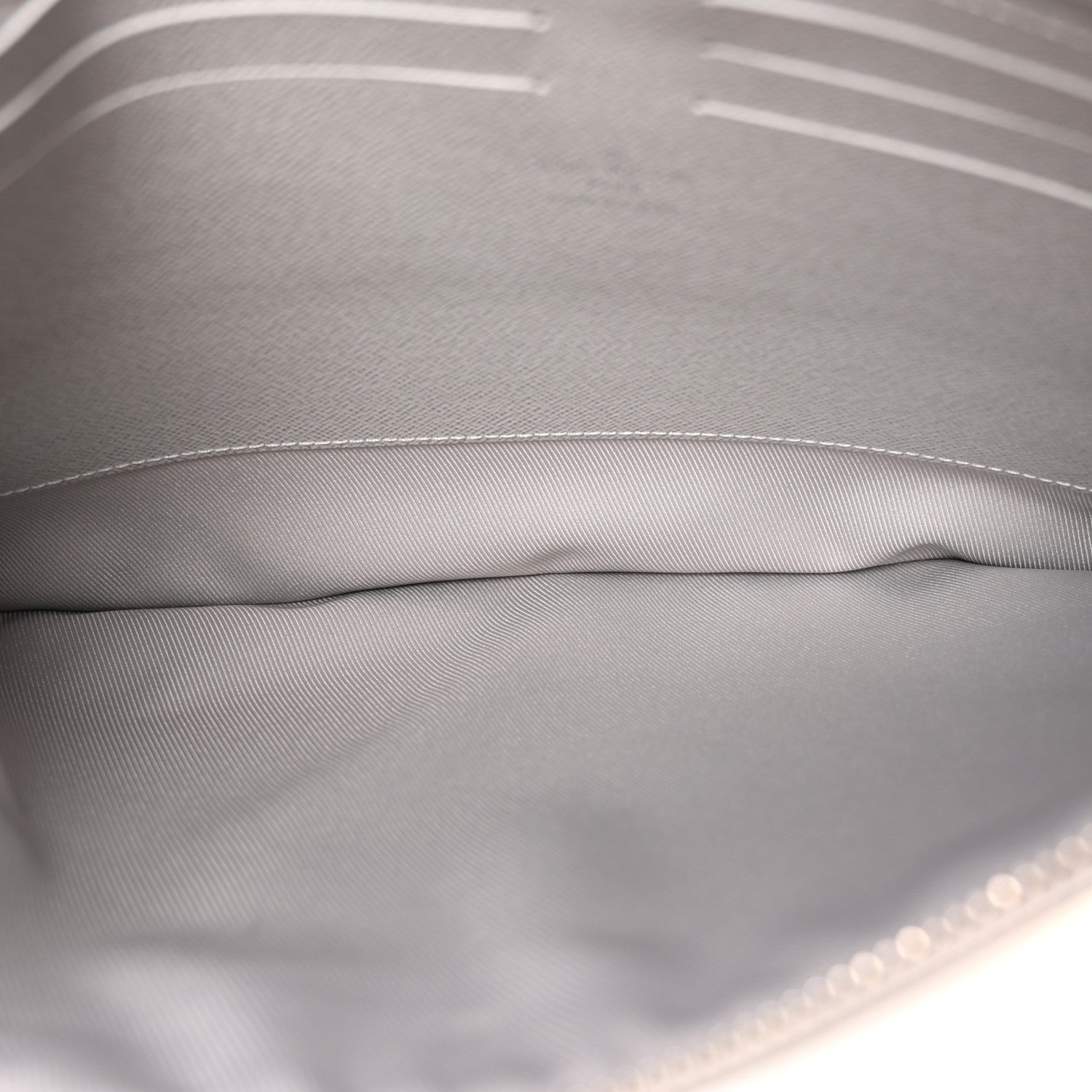 Louis Vuitton Monogram Logo Story GM Pochette Grey 5 of 7