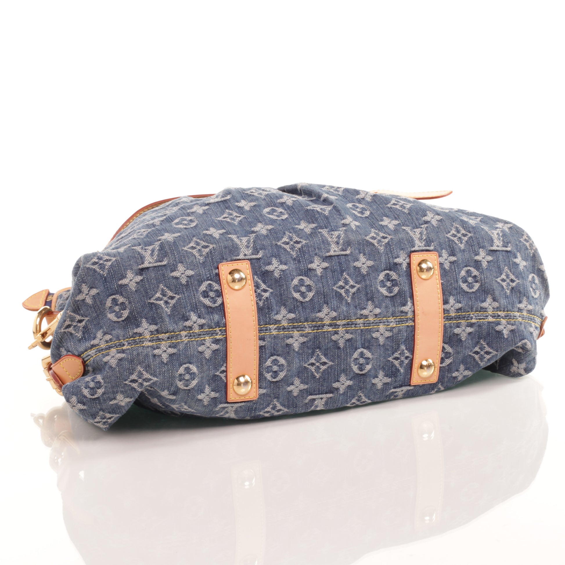 Louis Vuitton Denim Neo Cabby MM Blue 5 of 8