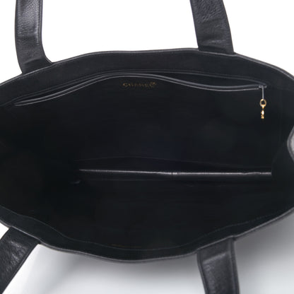 Chanel Caviar CC Tote Black 4 of 7