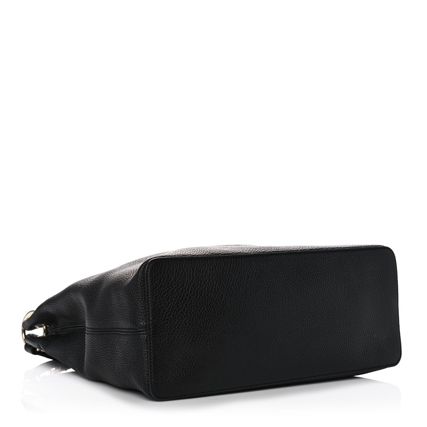 Gucci Pebbled Calfskin Large Soho Hobo Black 4 of 11