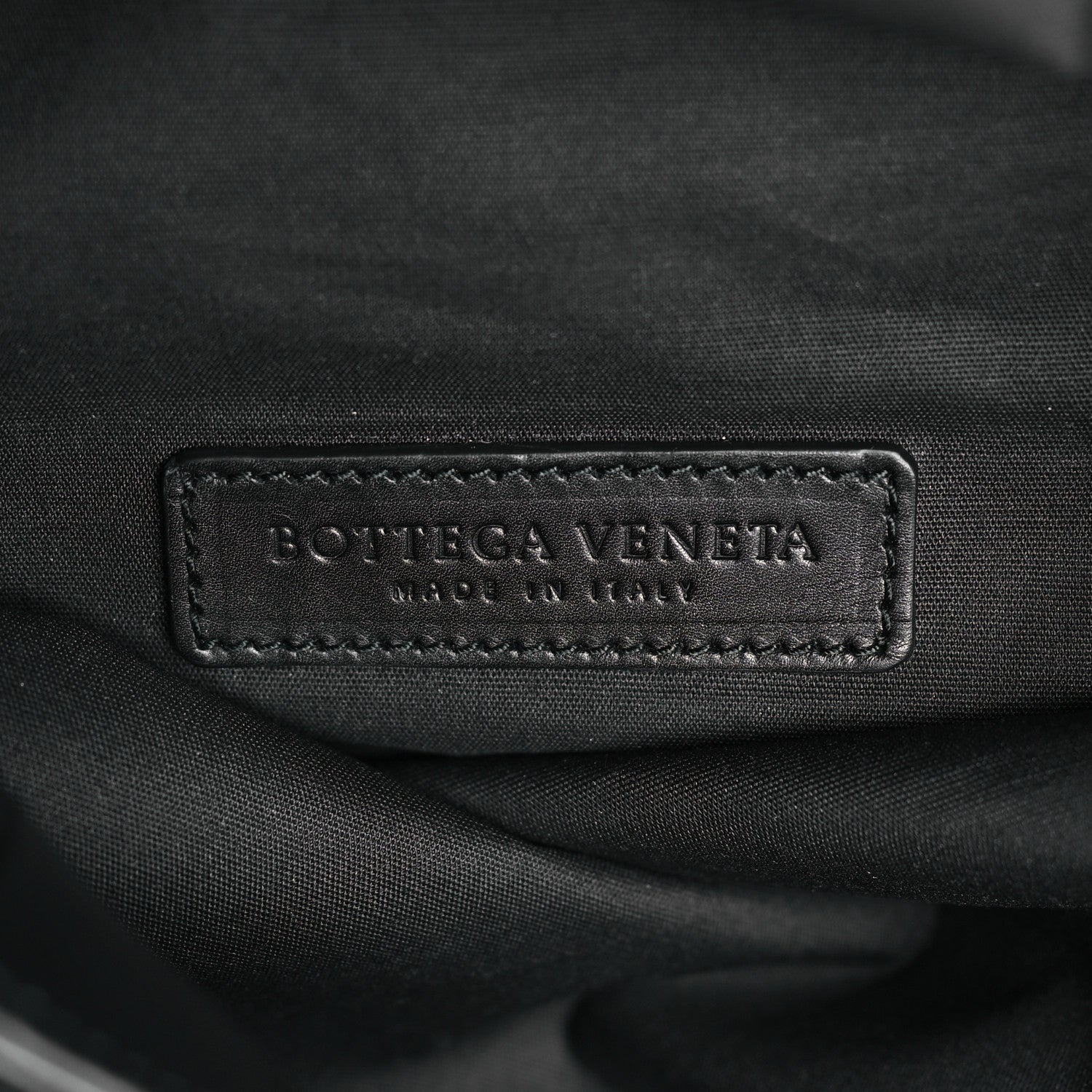 Bottega Veneta Smooth Calfskin Perforated Messenger Crossbody Bag Black 8 of 9