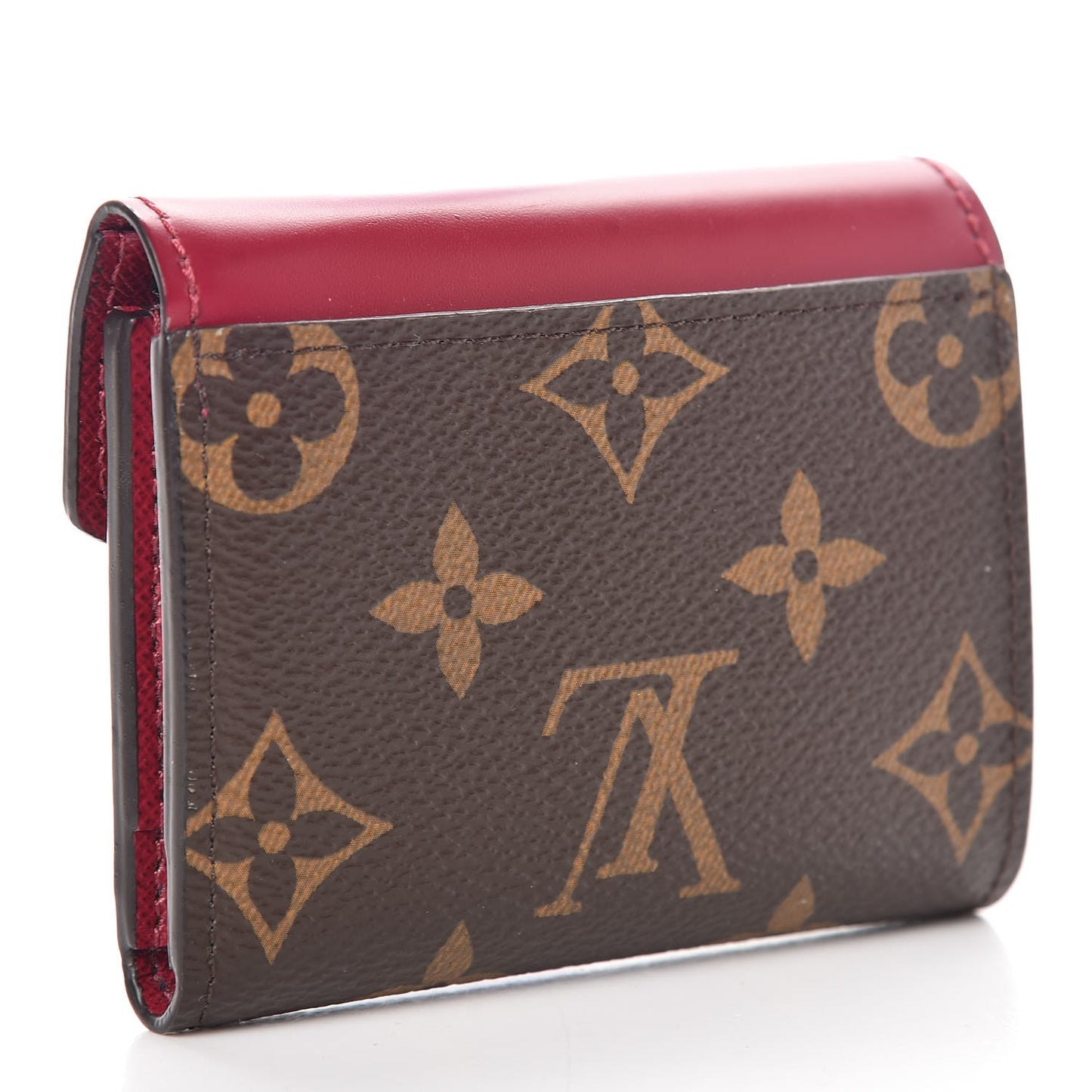 Monogram Zoe Wallet Fuchsia