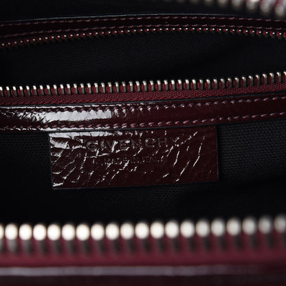 Givenchy Crinkled Patent Calfskin Small Antigona Aubergine 8 of 9