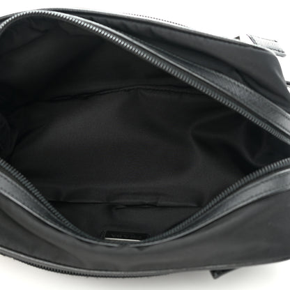 Prada Re-Nylon Saffiano Travel Pouch Black 5 of 12