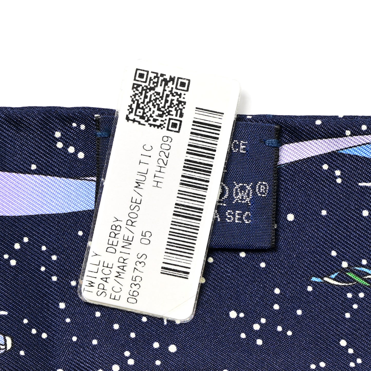 Silk Space Derby Twilly Marine Rose Multicolor