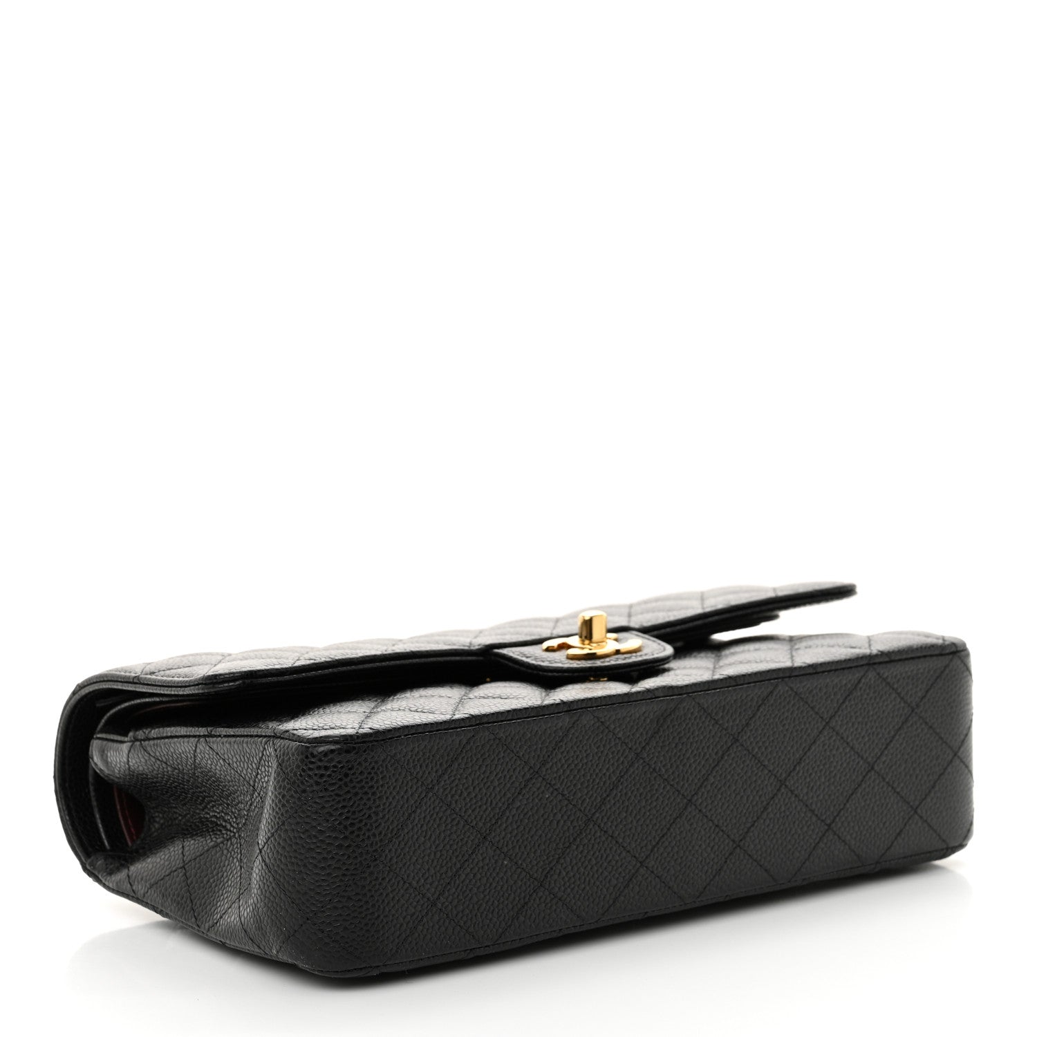 Chanel Caviar Quilted Medium Double Flap Black 4 of 11