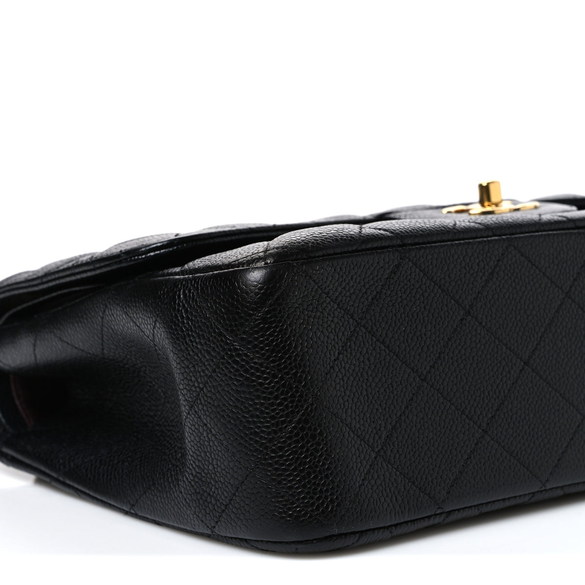 Chanel Caviar Quilted Jumbo Double Flap Black 9 of 11