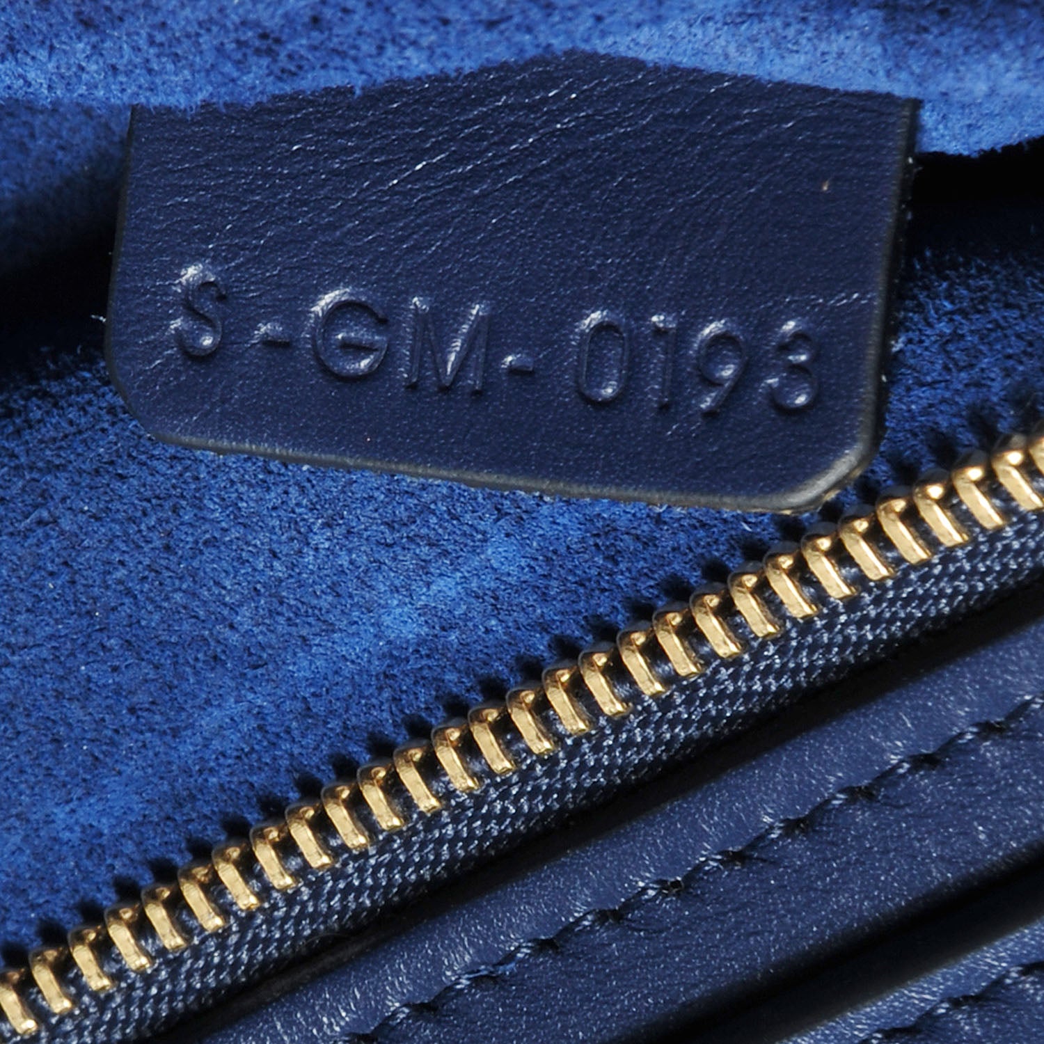 Celine Palmelato Small Trapeze Ink Blue 7 of 10