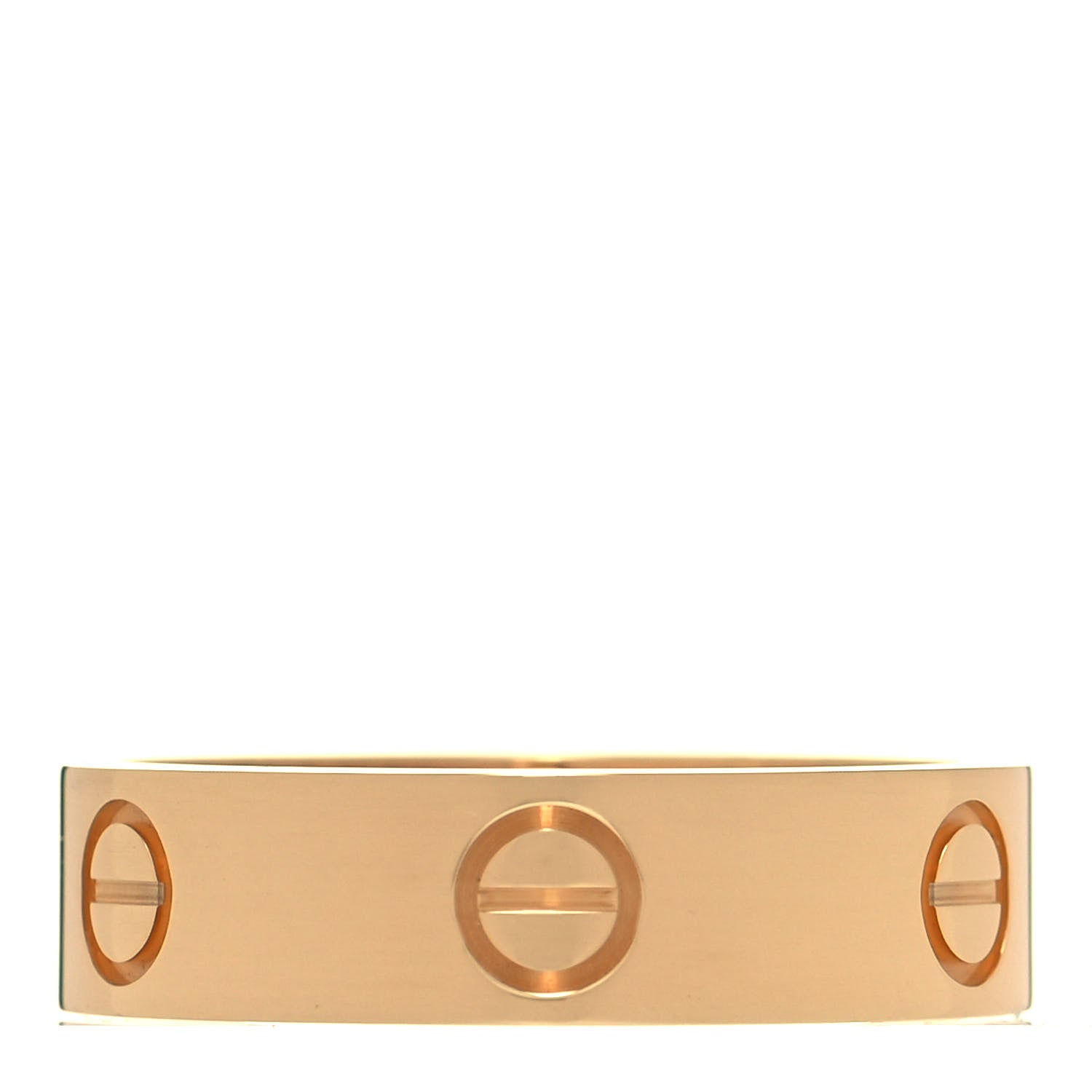Cartier 18K Yellow Gold 5.5mm LOVE Ring 58 8.25 1 of 5