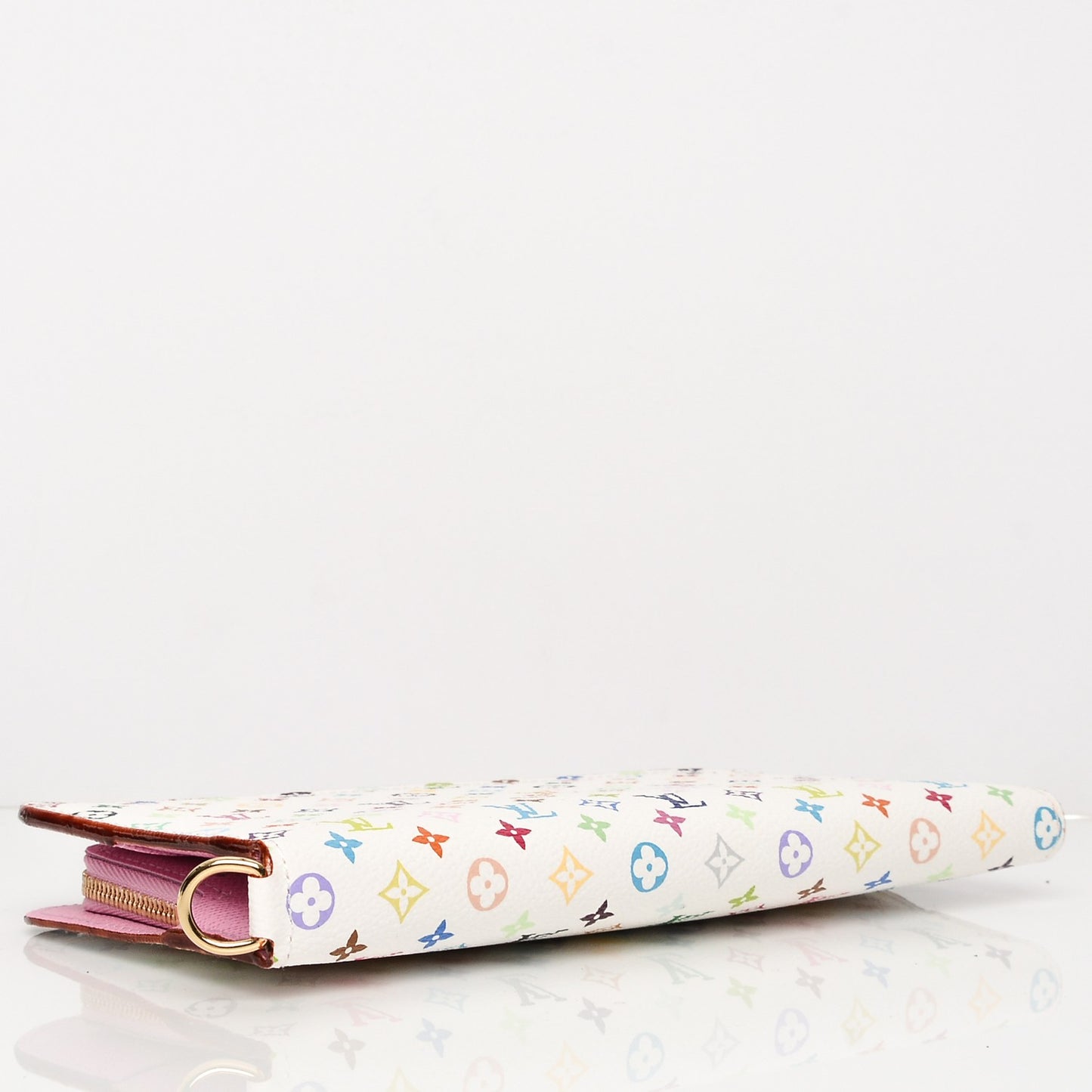 Monogram Multicolor Insolite Wallet White Litchi