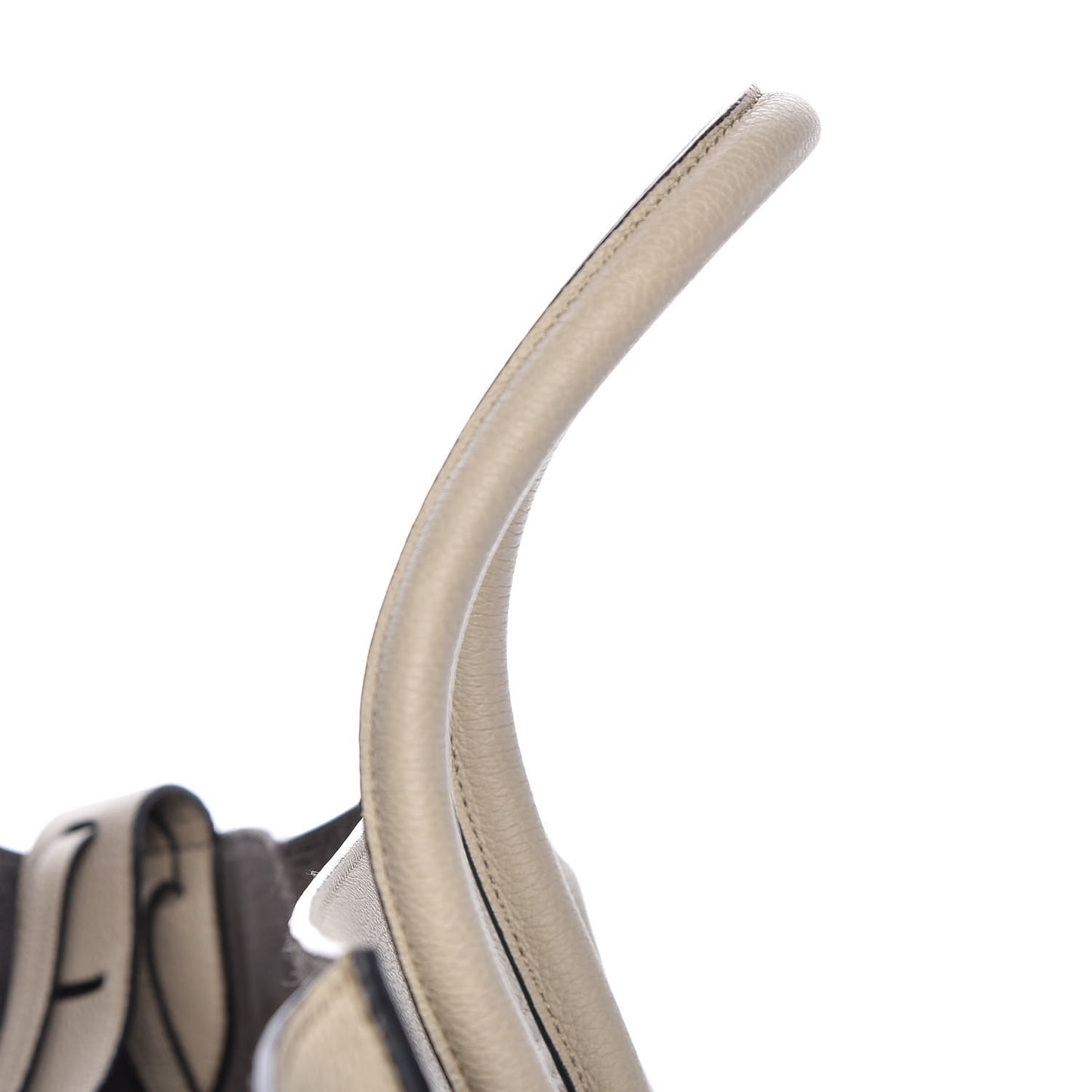 Baby Grained Calfskin Medium Phantom Luggage Quartz