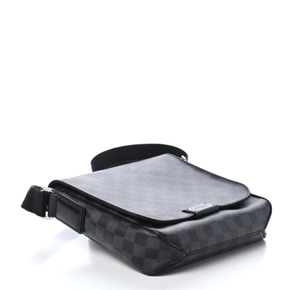 Louis Vuitton Damier Graphite District PM 3 of 4